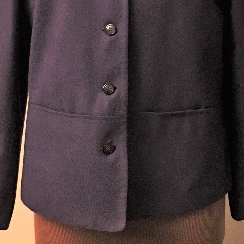 SAG HARBOR PETITE 100% Wool Blazer - Picture 3 of 9